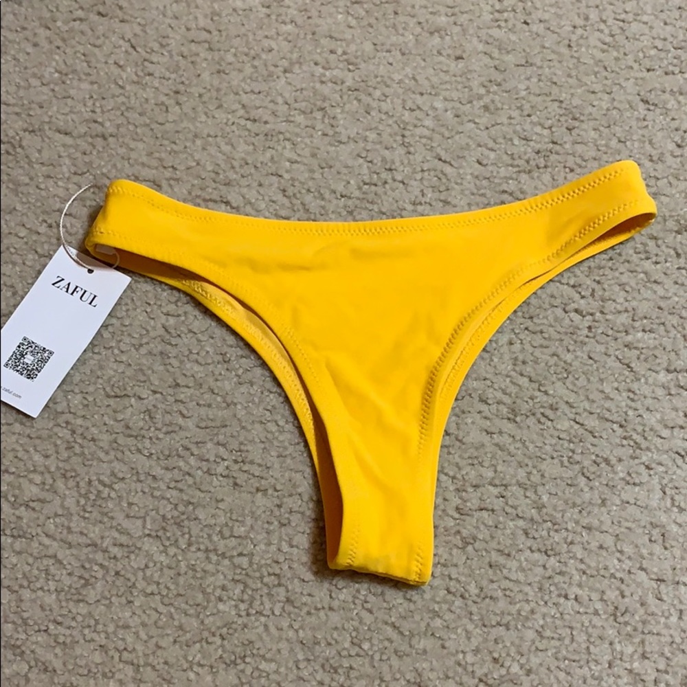 yellow bikini bottoms